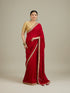 Mohey Splendid Dark Red Saree