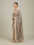 Mohey Sandstone Beige Rhinestone Work Saree