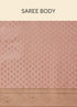 Mohey Coral Pink Buta Motif Saree