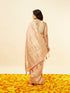 Mohey Coral Pink Buta Motif Saree