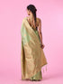 Mohey Pista Green Sparkle Saree