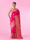 Mohey Pink Elegance Traditional Saree