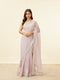 Mohey Carnation Pink Sequin Work Saree