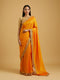 Mohey Mustard Yellow Splendour Saree