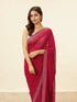 Mohey Berry Red Stone Work Saree