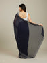 Mohey Midnight Blue Stone Work Saree