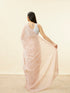 Mohey Rose Pink Stone Work Saree