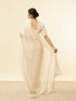 Mohey Sandstone Beige Rhinestone Work Saree