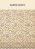 Mohey Sandstone Beige Rhinestone Work Saree
