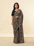 Mohey Midnight Blue Paisley Embroidered Sequined Saree