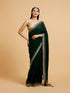 Mohey Sublime Green Elegance Saree