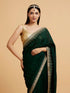 Mohey Sublime Green Elegance Saree