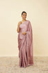Mohey Lilac Sequined Saree