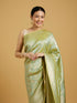 Mohey Pista Green Elegance Saree