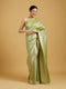 Mohey Pista Green Elegance Saree