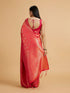 Mohey Orange Festive Radiance Saree