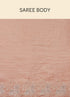 Mohey Conch Shell Pink Floral Bordered Saree