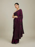 Mohey Windsor Wine Stone Embellished Saree