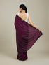 Mohey Windsor Wine Stone Embellished Saree