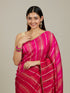 Mohey Rani Pink Bel Buti Patterned Saree