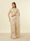 Mohey Sand Beige Sequined Saree