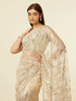 Mohey Sand Beige Sequined Saree