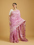Mohey Lavish Purple Extravaganza Saree