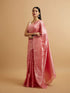 Mohey Pink Zari Weave Traditional Festive Saree