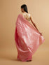 Mohey Pink Zari Weave Traditional Festive Saree
