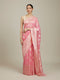 Mohey Elegant Pink Silk with Intricate Zari Weave Saree