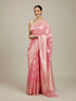 Mohey Elegant Pink Silk with Intricate Zari Weave Saree