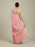 Mohey Elegant Pink Silk with Intricate Zari Weave Saree