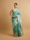 Mohey Light Blue with Intricate Zari Weave Saree
