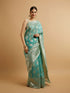 Mohey Light Blue with Intricate Zari Weave Saree