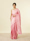 Mohey Light Pink Bel Buti Patterned Saree