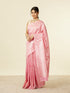 Mohey Light Pink Bel Buti Patterned Saree