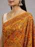 Mohey Mustard Yellow Georgette Saree