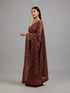 Mohey Wine Majesty Georgette Saree