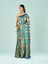 Mohey Graceful Blue Saree