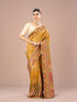 Mohey Mustard Yellow Radiance Saree