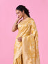 Mohey Radiant Light Yellow Saree