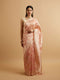 Mohey Pink Floral Patterned Saree