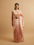 Mohey Pink Floral Patterned Saree