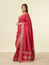 Mohey Rani Floral and Bel Buti Patterned Bridal Saree