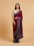 Mohey Wine Elegance Drape Saree