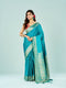 Mohey Ravishing Rama Green Festive Saree