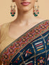 Mohey Glistening Blue Saree