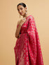 Mohey Rani Bandhani Print Jaal Patterned Saree