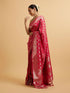 Mohey Rani Bandhani Print Jaal Patterned Saree