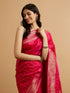 Mohey Rani Pink Floral Buta Patterned Saree